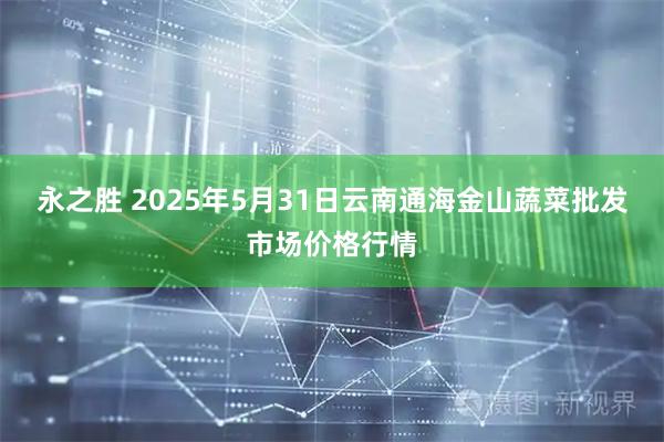 永之胜 2025年5月31日云南通海金山蔬菜批发市场价格行情