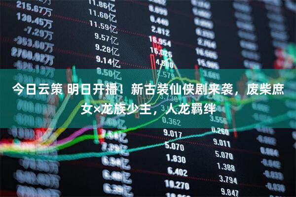 今日云策 明日开播!新古装仙侠剧来袭,废柴庶女×龙族少主,人龙羁绊